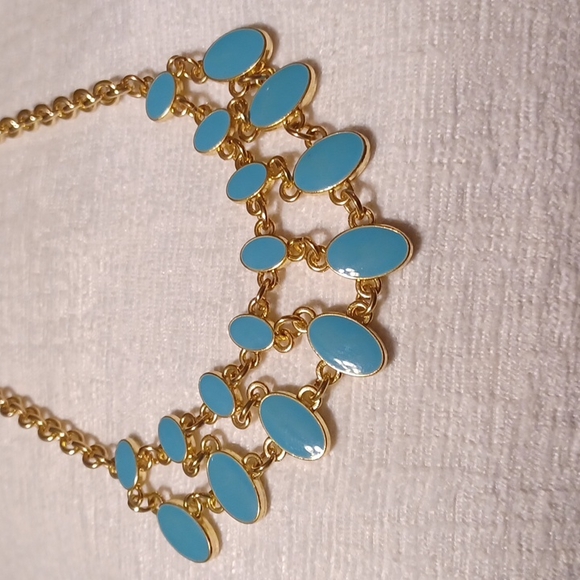 Reversible enamel necklace - Picture 2 of 3